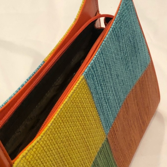Color block 90s inspired/Vintage purse - Picture 2 of 8